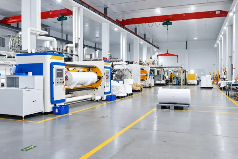 Cast And Breathable Film Production Hall Run